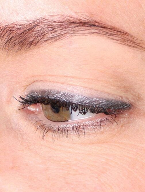 oogpotlood op het oog