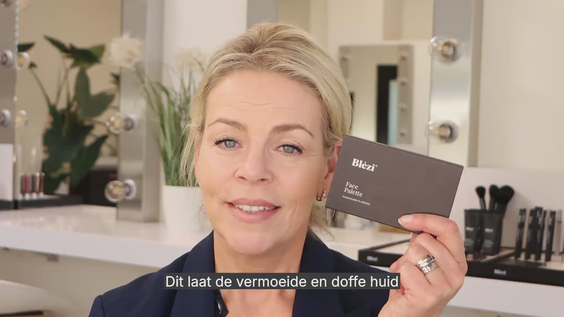 Video over bronzer en blush 