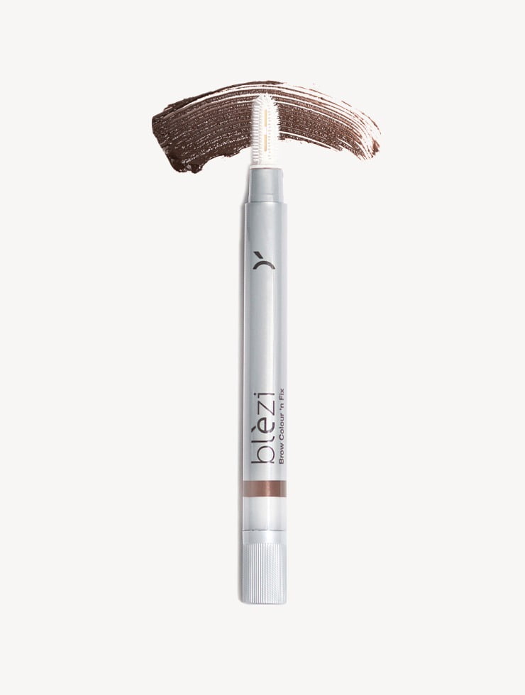 Brow Colour 'n Fix 20 Brown Blèzi Brow Colour 'n Fix 20 Brown met swatch