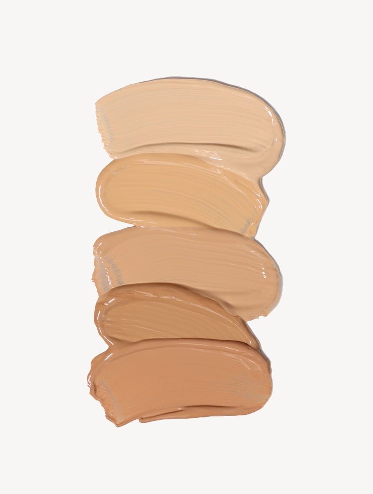 Foundation swatches Blèzi foundation swatches