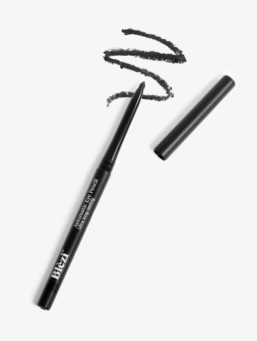 Blèzi Automatic Eye Pencil 10 Shiny Black met swatch